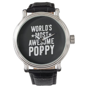Der Phantastischste Mohn der Welt   Vater Opa Armbanduhr