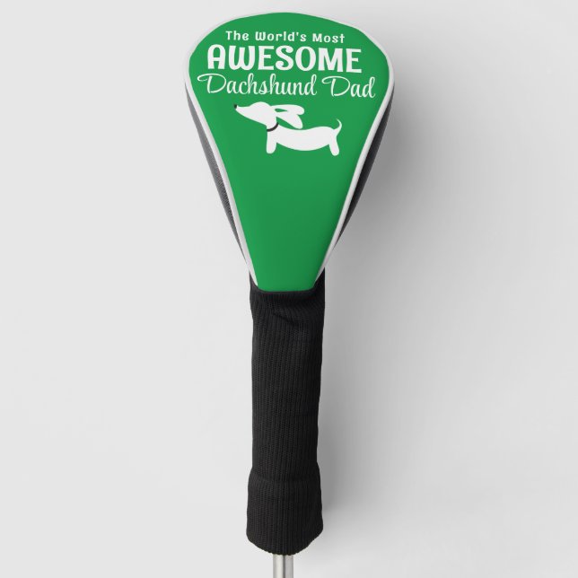 Der Phantastischste Vater-Golfplatz der Welt Golf Headcover (Vorderseite)