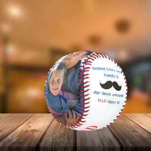 Der Phantastischste Vater Mustache Foto Vatertag Baseball