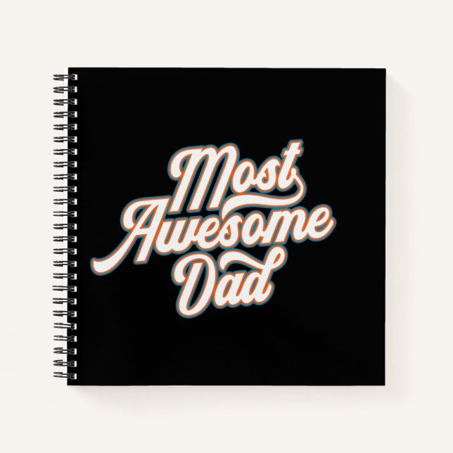 Der Phantastischste Vater Vatertag | Notebook Notizbuch (Vorderseite)