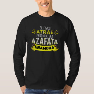 Der Physiker zieht an, aber Flugbegleiterin zu sei T-Shirt