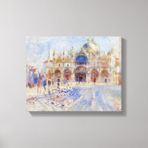 Der Piazza San Marco, Venedig, 1881 (Öl auf Leinwanddruck