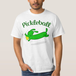 Der Pickleball der Männer Hund legt T - Shirt in