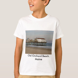 Der Pier am Old Orchard Beach, Maine T-Shirt