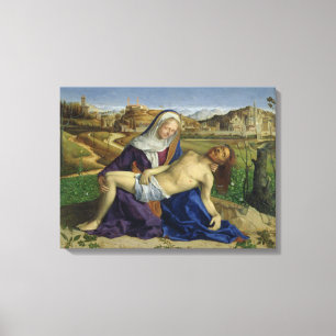 Der Pieta, c.1505 (Öl auf Platte) (Posten restor Leinwanddruck