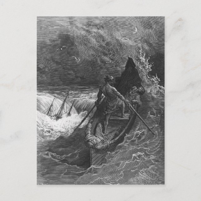 Der Pilot leidet Postkarte (Vorderseite)