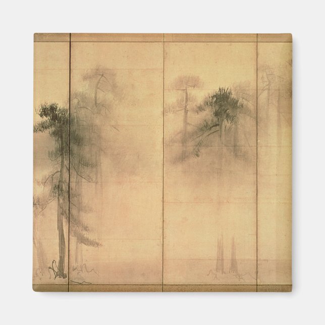 Der Pinienwald Magnet (Vorne)