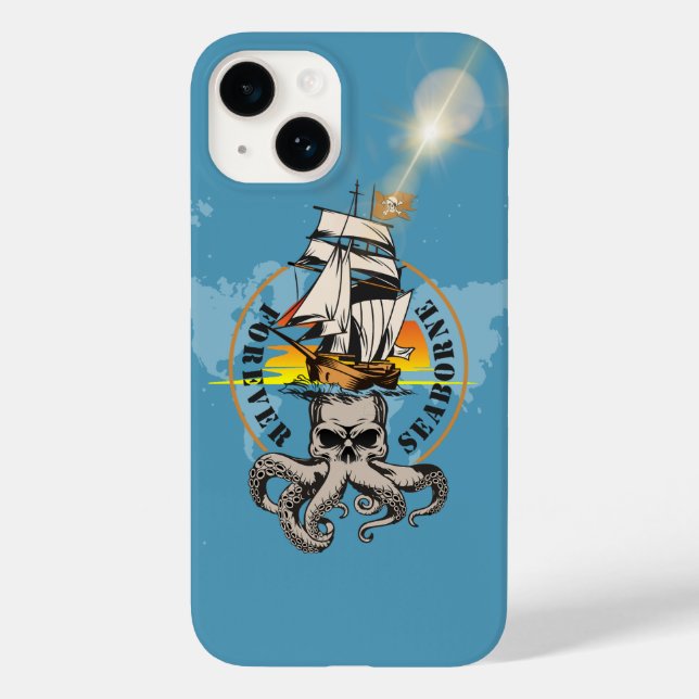 Der Pirat Seaborne | Case-Mate iPhone 14 Hülle (Rückseite)