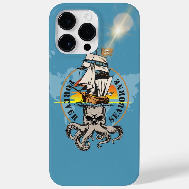 Der Pirat Seaborne | Case-Mate iPhone 14 Pro Max Hülle (Rückseite)