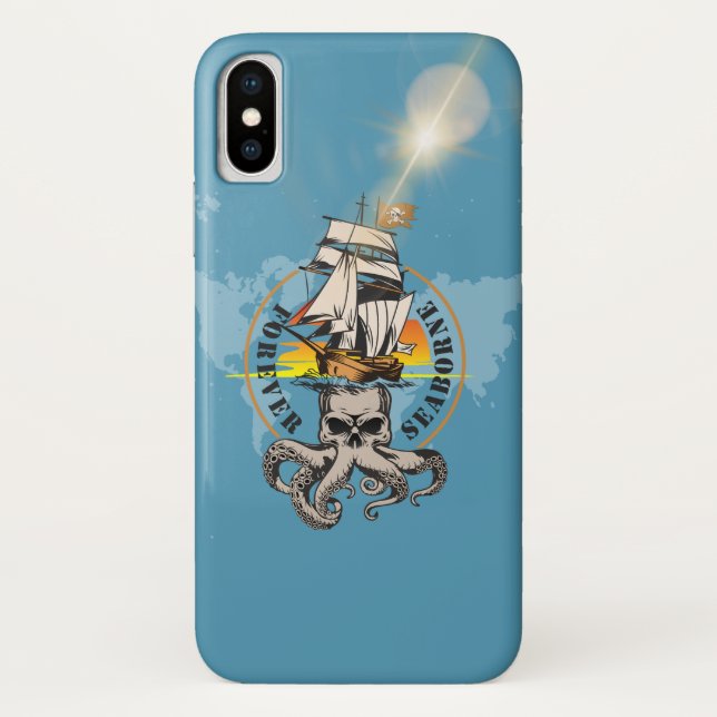 Der Pirat Seaborne | Case-Mate iPhone Hülle (Rückseite)