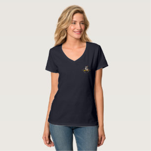Der Pirat von Seaborne Damen V-Ausschnitt T-Shirt