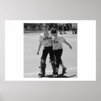 Der Pitcher und ihr Fänger Poster