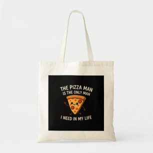 Der Pizza Mann Ist Die Einzige Mann-Tragetasche   Tragetasche