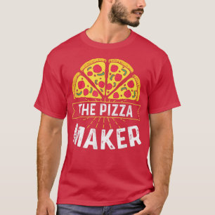 Der Pizzahersteller, der Funny Fast Food Lover Käs T-Shirt