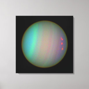 Der Planet Uranus Leinwanddruck