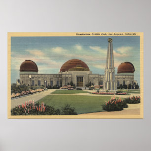 Der Planetarium bei Griffith Park Poster