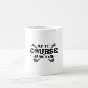 Der Platz ist mit Ihrem Golf Golfer Funny Geschenk Kaffeetasse