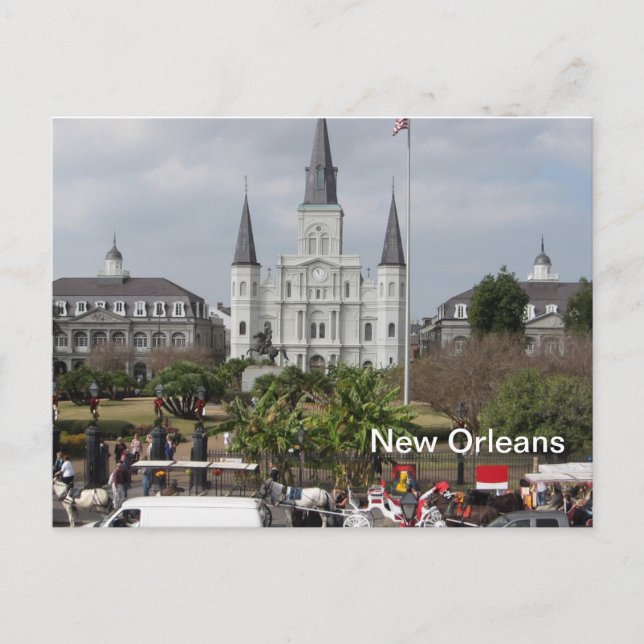 Der Platz Postkarte (Vorderseite)