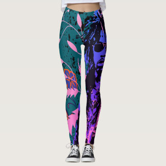 Der Player Retro-Vintag Leggings