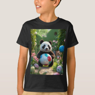 Der Playful Panda und der Ball T-Shirt