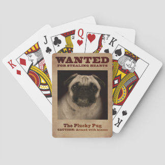 Der Plucky Mops Spielkarten