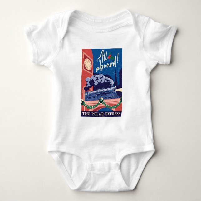 Der Polar Express - Alle auf dem Vormarsch! Baby Strampler (Vorderseite)