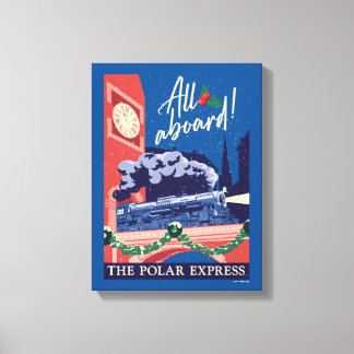Der Polar Express - Alle auf dem Vormarsch! Leinwanddruck