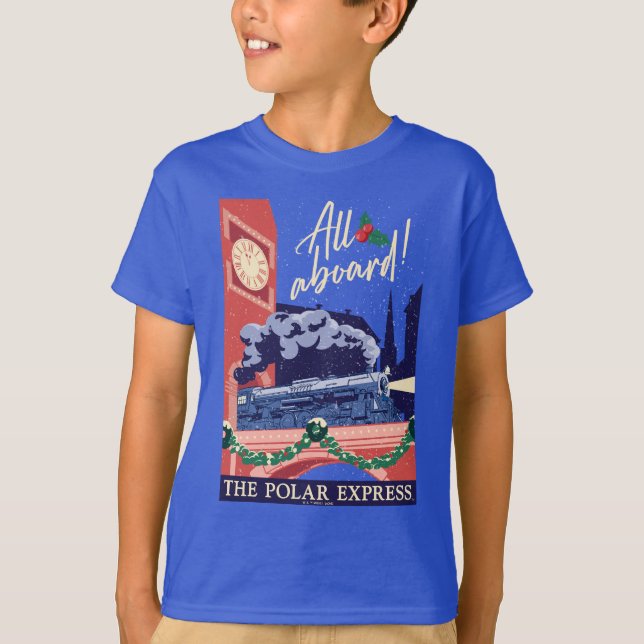Der Polar Express - Alle auf dem Vormarsch! T-Shirt (Vorderseite)