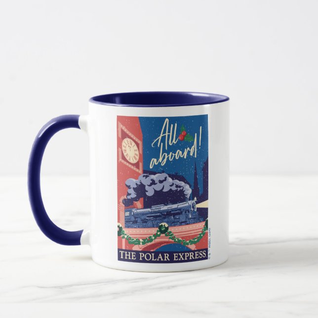 Der Polar Express - Alle auf dem Vormarsch! Tasse (Links)