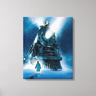 Der Polar Express Pajama Leinwanddruck