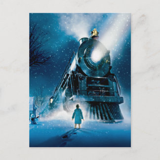 Der Polar Express Pajama Postkarte