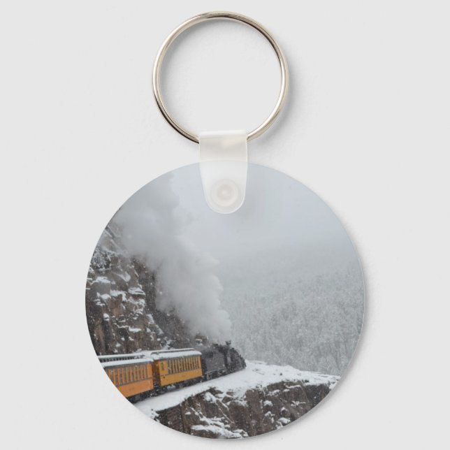 Der Polar Express umkreist das Ende Schlüsselanhänger (Vorderseite)