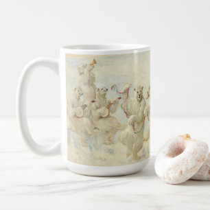 Der Polarbärentanz   Frederick Stuart Church Kaffeetasse