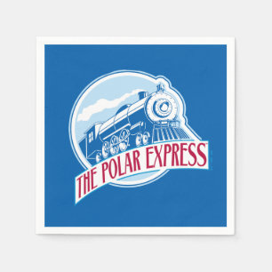 Der Polarexpress ABZEICHEN Serviette