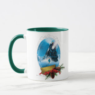 Der Polarexpress Holiday Gerahmt Train Anreise Tasse