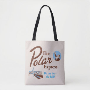 Der Polarexpress   "Hörst du die Glocke" Retro Tasche