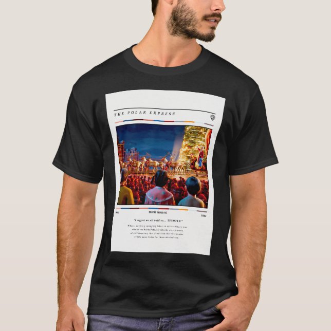 Der Polarexpress T-Shirt (Vorderseite)