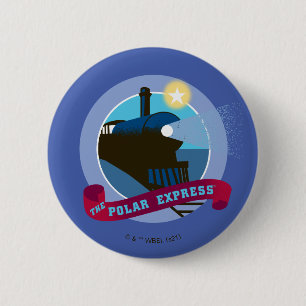 Der Polarexpress VINTAGES ABZEICHEN Button