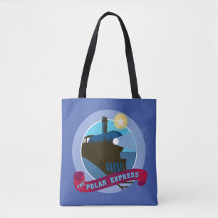 Der Polarexpress   Vintages Abzeichen Tasche