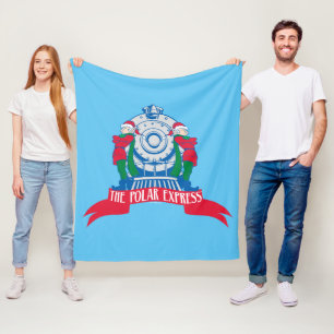 Der Polarexpress Vom Zug Stehende Elfen Fleecedecke