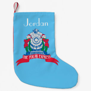 Der Polarexpress   Vom Zug Stehende Elfen Kleiner Weihnachtsstrumpf