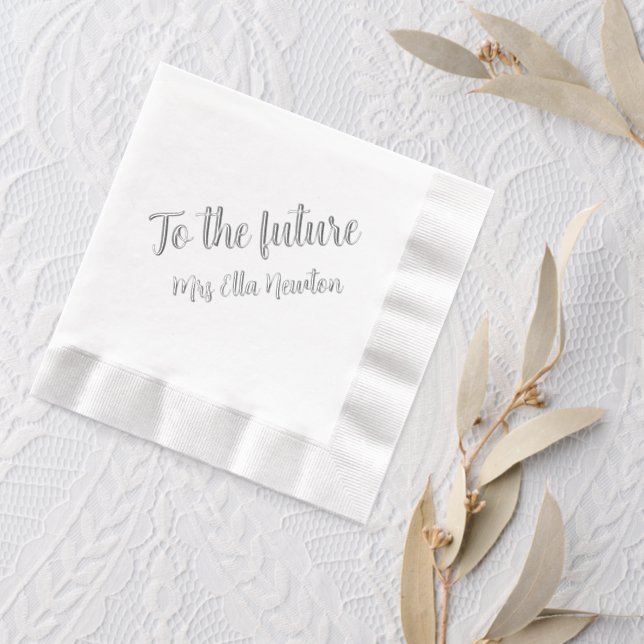 Der Polterabend der zukünftigen Braut Servietten Mit Folie (Insitu (Hochzeit 2))