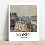 Der Pont Neuf von Claude Monet Poster<br><div class="desc">Fügen Sie mit diesem atemberaubenden Poster des französischen impressionistischen Malers Claude Monet Ihrer Zuhause eine Touch der Schönheit hinzu. Dieses 1872 bemalte Meisterwerk aus Leinwand zeigt die berühmte Brücke in Paris, Frankreich</div>