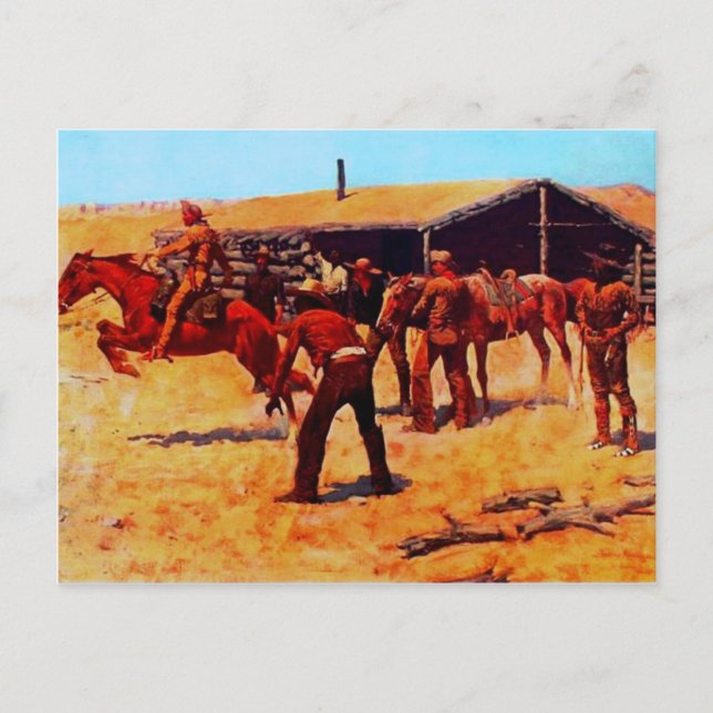 Der Pony Express Postkarte (Vorderseite)