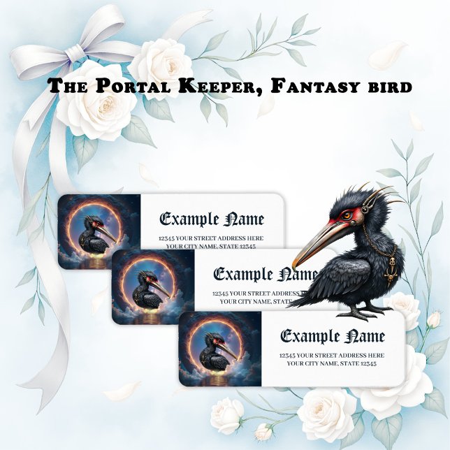 Der Portalwächter – Fantasy-Vogel (Von Creator hochgeladen)