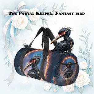 Der Portalwächter – Fantasy-Vogel Duffle Bag
