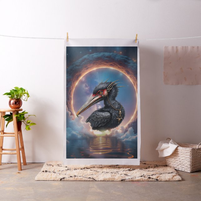 Der Portalwächter – Fantasy-Vogel Stoff (Beispiel)