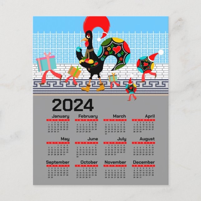 Der portugiesische Weihnachtskalender 2024 (Vorderseite)