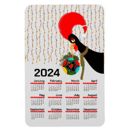 Der portugiesische Weihnachtskalender 2024 Magnet