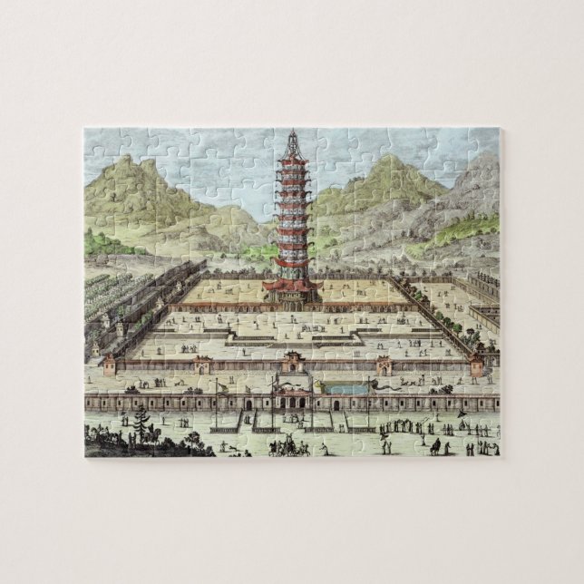 Der Porzellan-Turm von Nanking, überziehen 12 von (Horizontal)